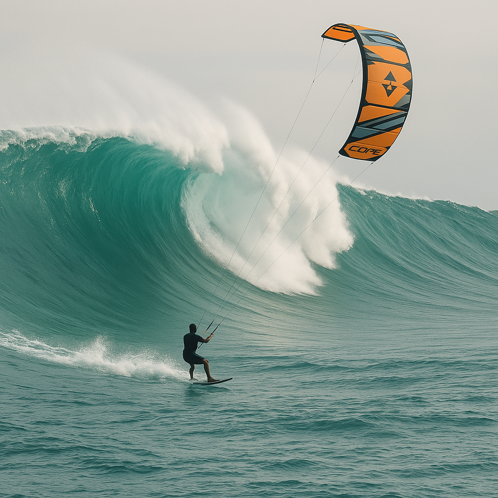 Kitesurfing